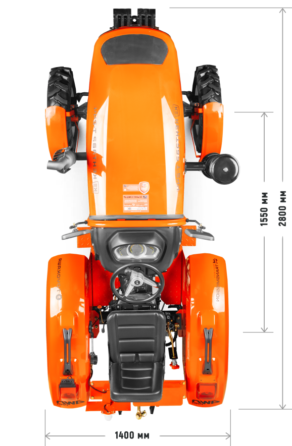 Габариты сбоку