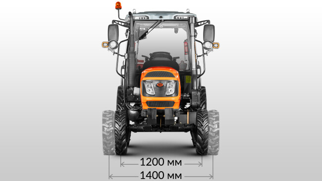 Трактор Кентавр Т-654С PRO A/C 8+8 (Toyokawa) STD agri 8,30-20 / 12,40-28 (с ПСМ) 0