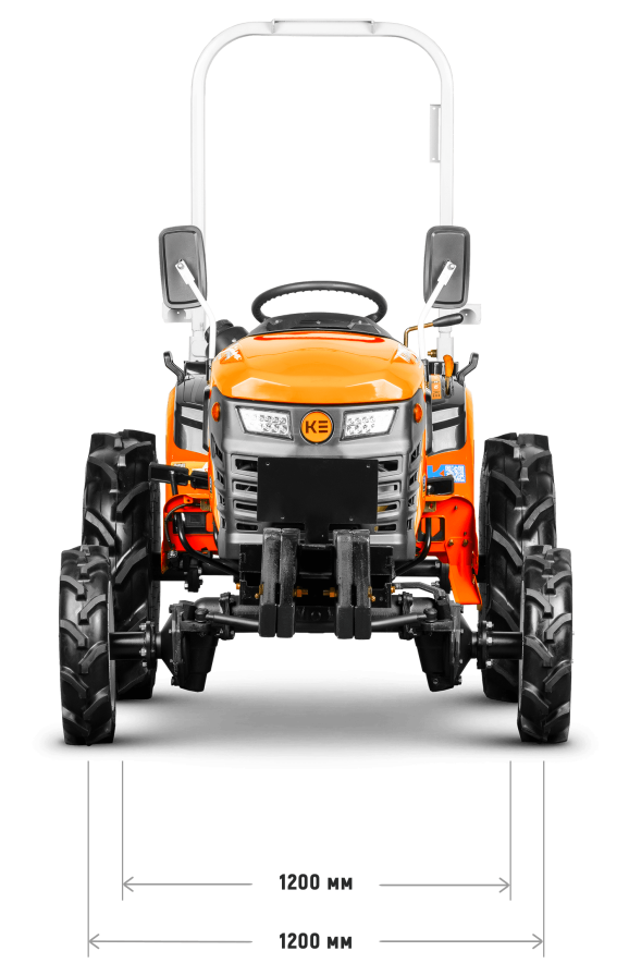 Габариты спереди