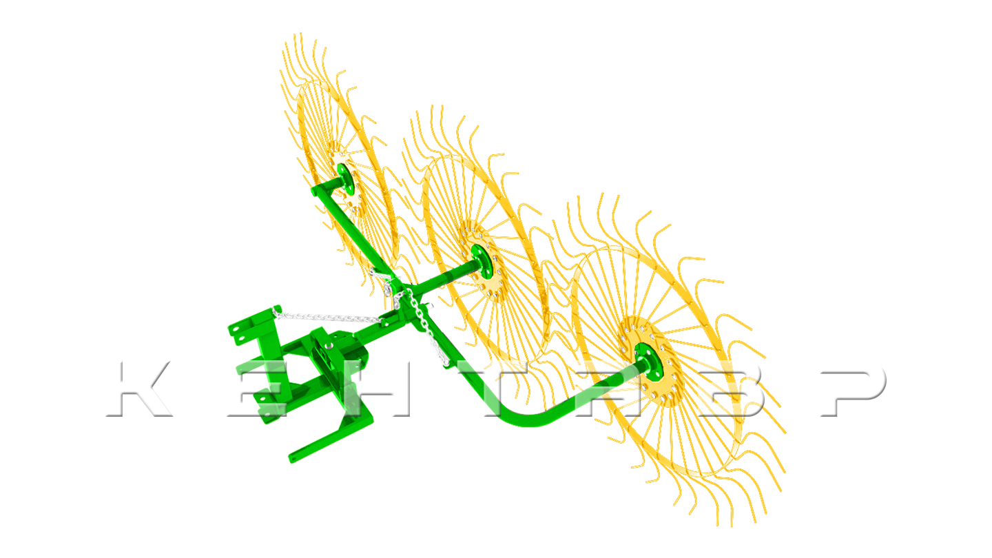 Грабли-сеноворошилки Flagman | Флагман RR-03