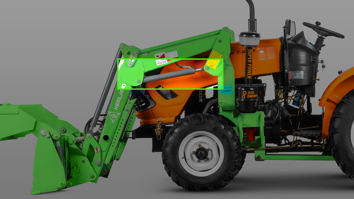 Фронтальный погрузчик Kerland | Керланд PRO Т-244/254-500 (челюстной) 0