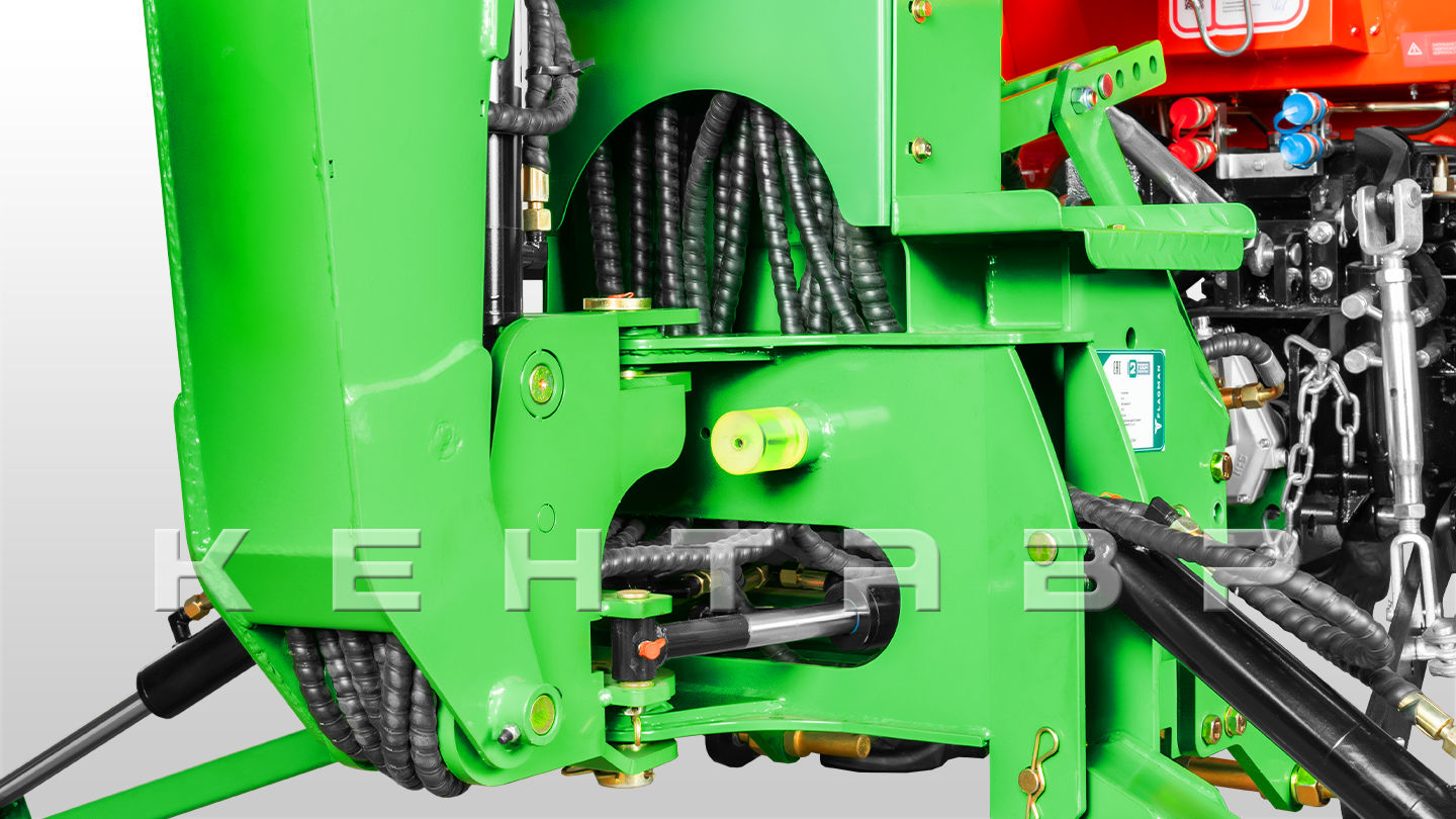 Навесной экскаватор Flagman | Флагман LW6 + захват механический