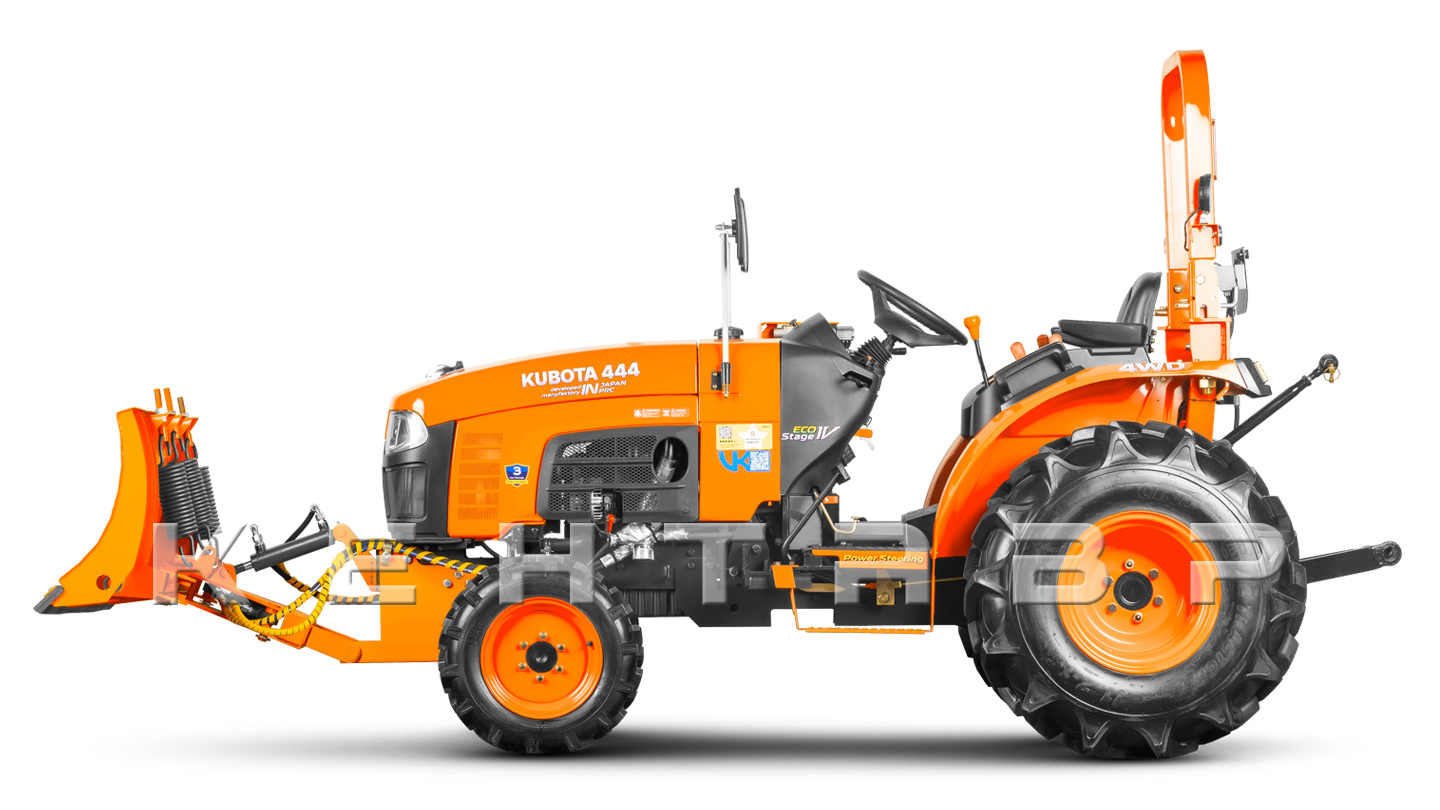 Отвал Flagman | Флагман к трактору Кентавр MASTER Т-444 9+3/HTS с пружинными ам. и гидропов. (1,6 м)