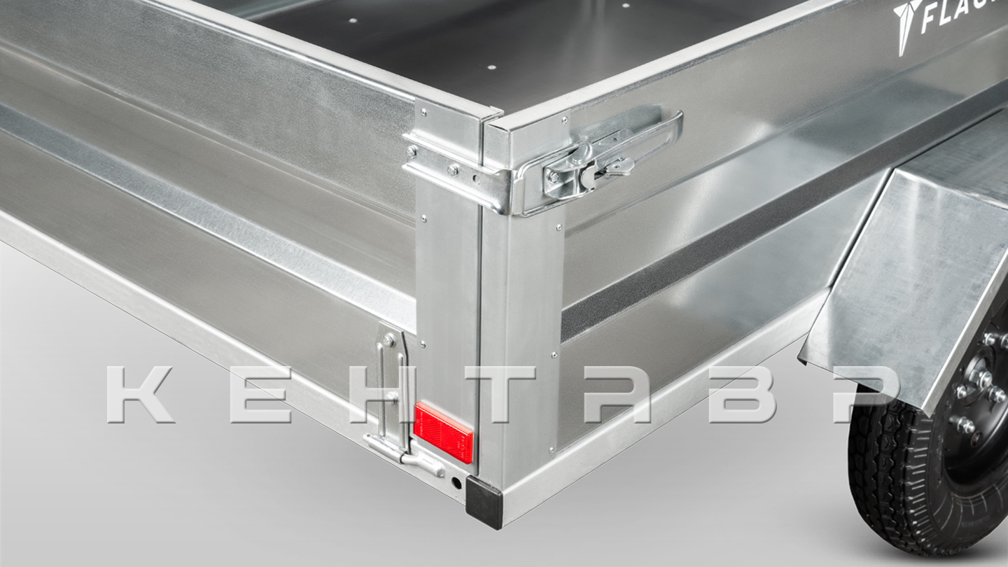 Прицеп Flagman | Флагман ПТМ — 0,5 к мотоблоку/мини-трактору