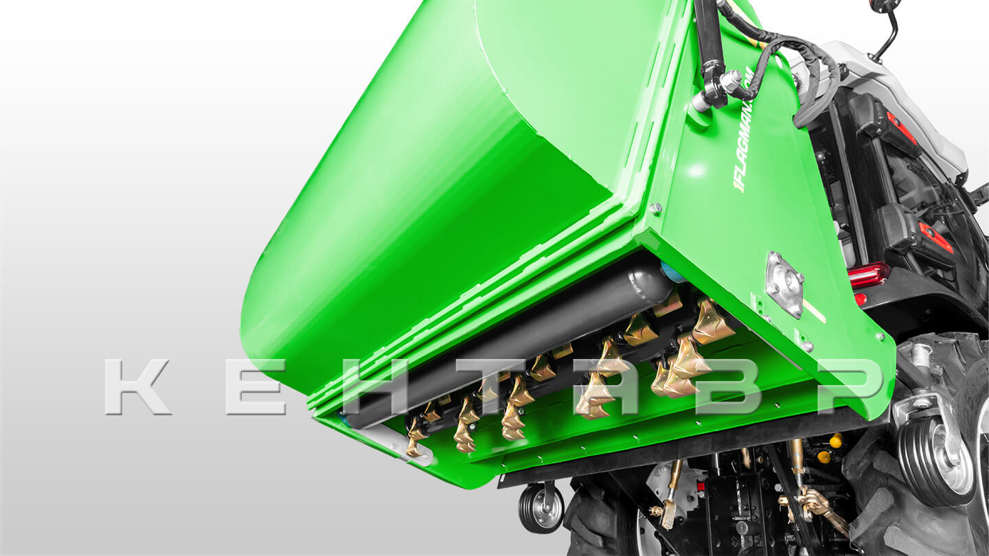 Косилка-измельчитель молотковая с мусоросборником (Мульчер) Flagman | Флагман MG (1,6 м)