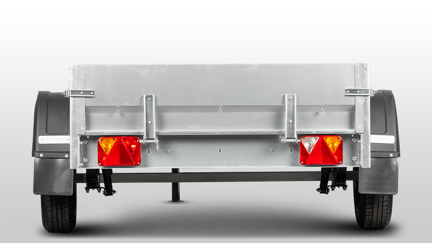 Прицеп Flagman | Флагман ПТТ — 0,5-0,7 с ПТС к мини-трактору (универсальный) 0