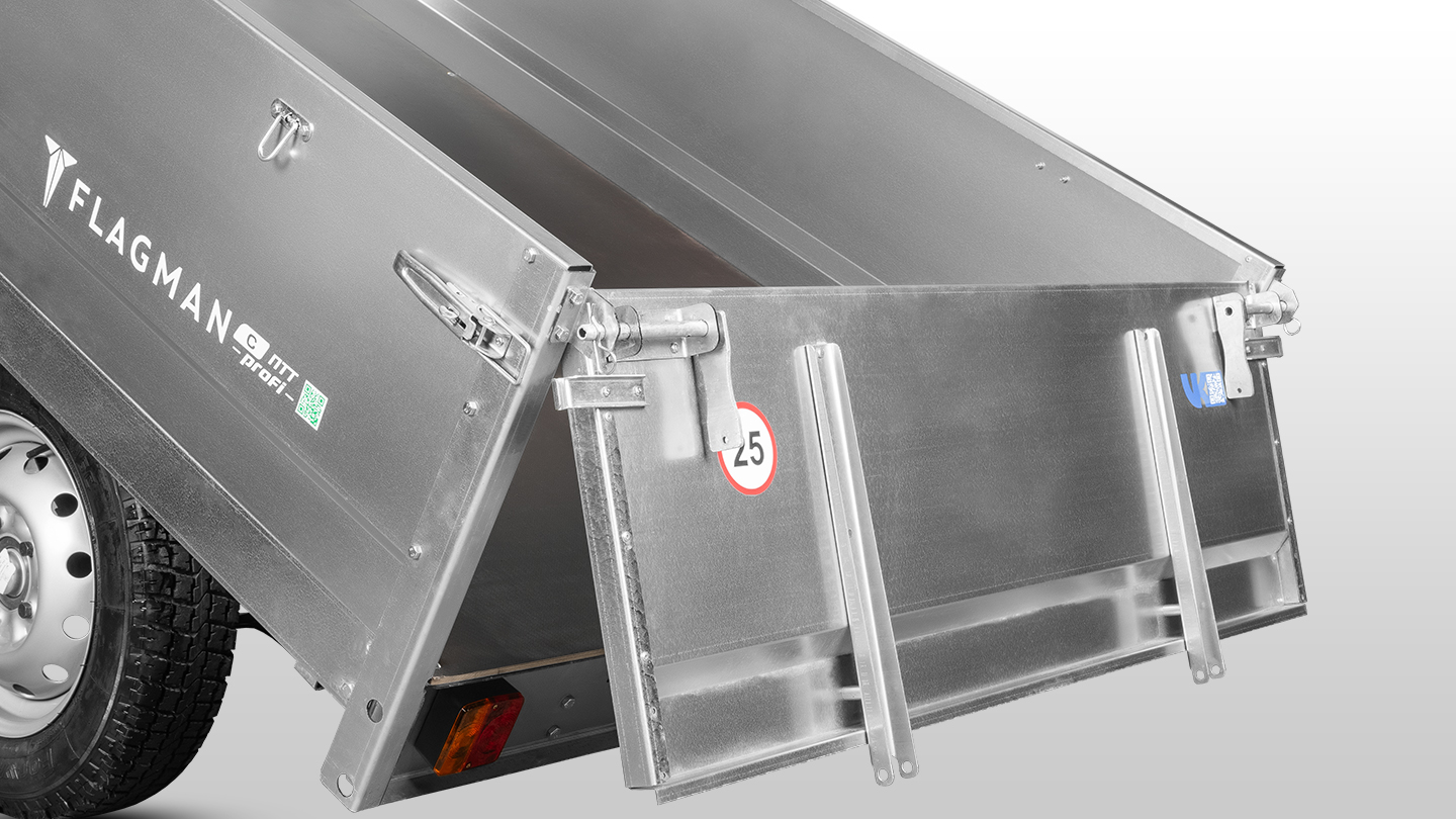 Прицеп Flagman | Флагман C/ПТТ — 1,5 с ПСМ к трактору (самосвальный) 0