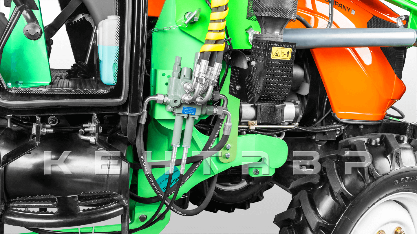 НАВЕСНОЙ ПОГРУЗЧИК УНИВЕРСАЛ ROBUST 650 к трактору LOVOL TB-504/604 челюстной ковш