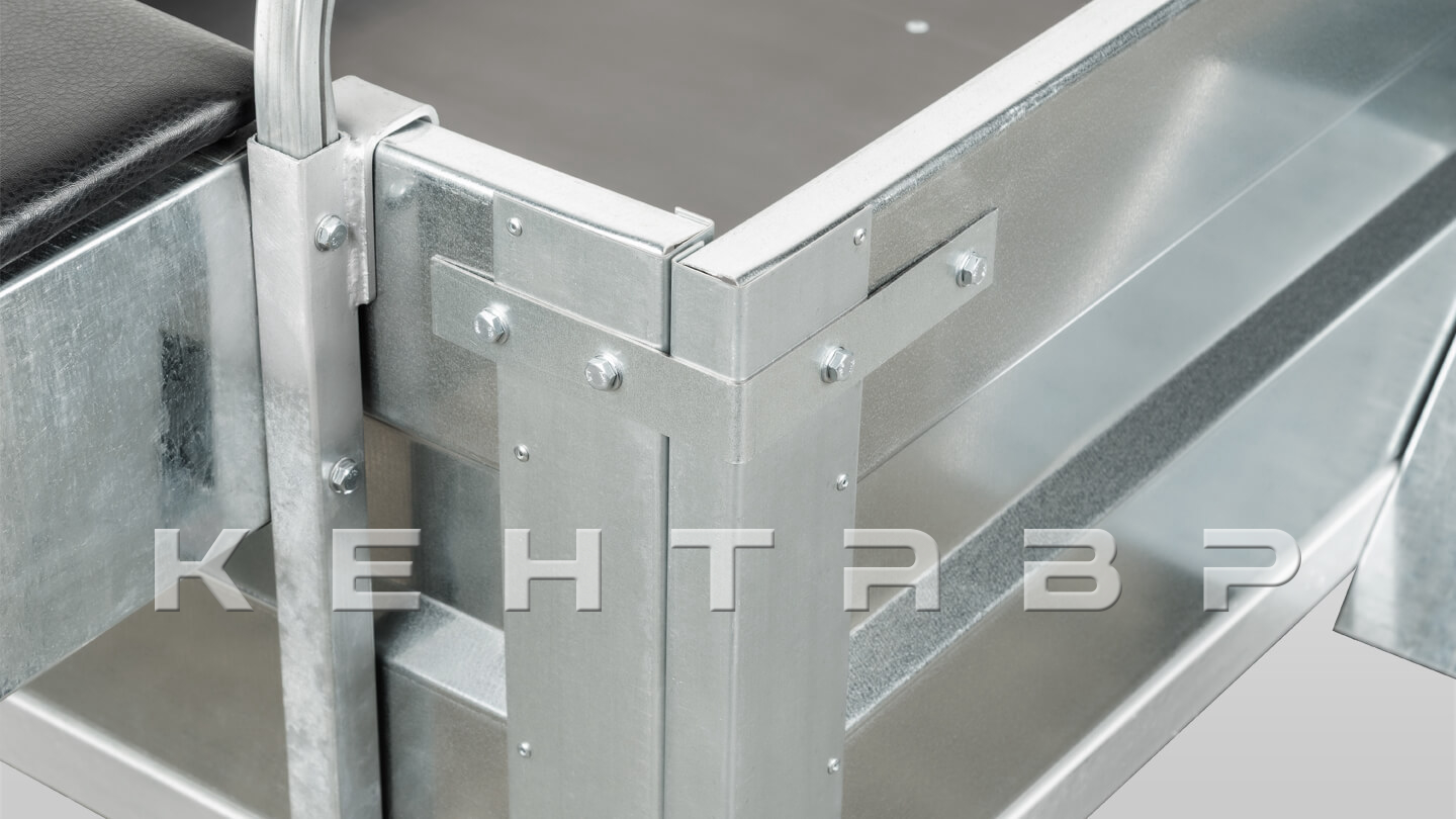 Прицеп Flagman | Флагман ПТМ — 0,5 к мотоблоку/мини-трактору