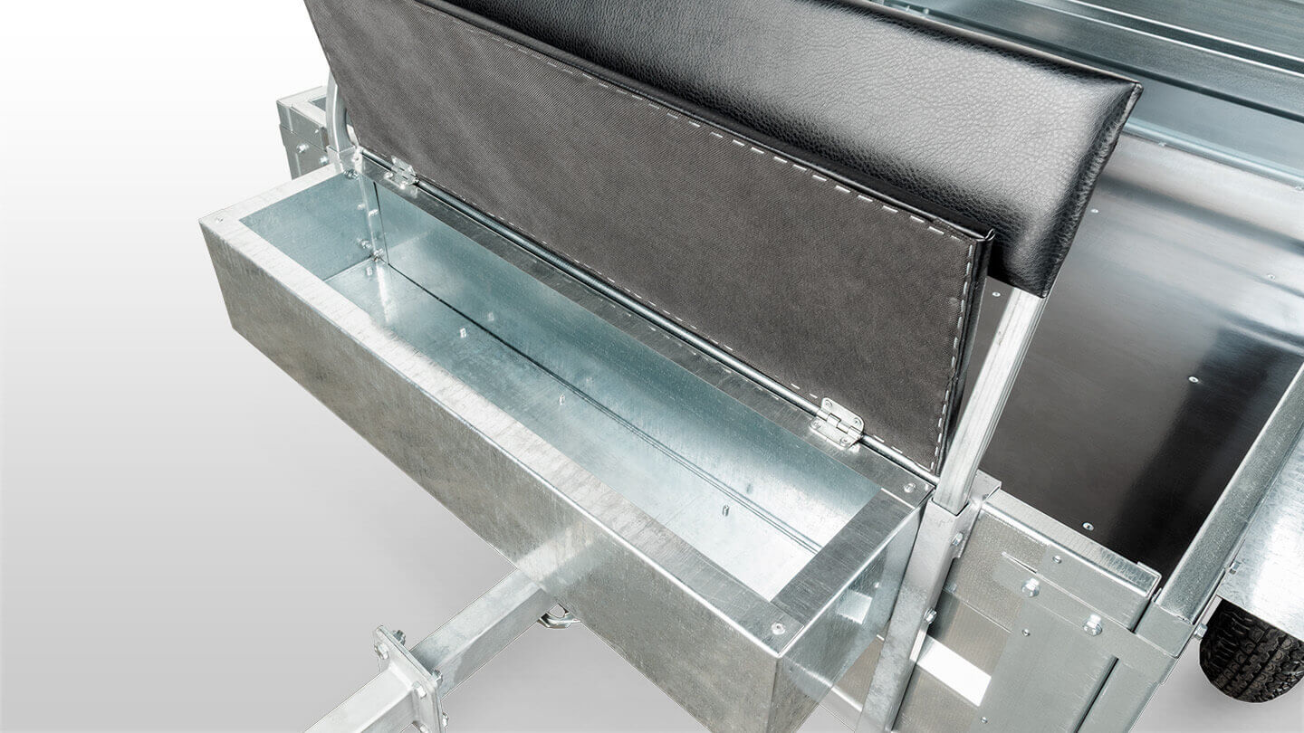 Прицеп Flagman | Флагман ПТМ — 0,5 к мотоблоку/мини-трактору 0