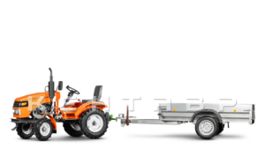 Прицеп Flagman | Флагман ПТТ — 0,5-0,7 с ПТС к мини-трактору (универсальный)