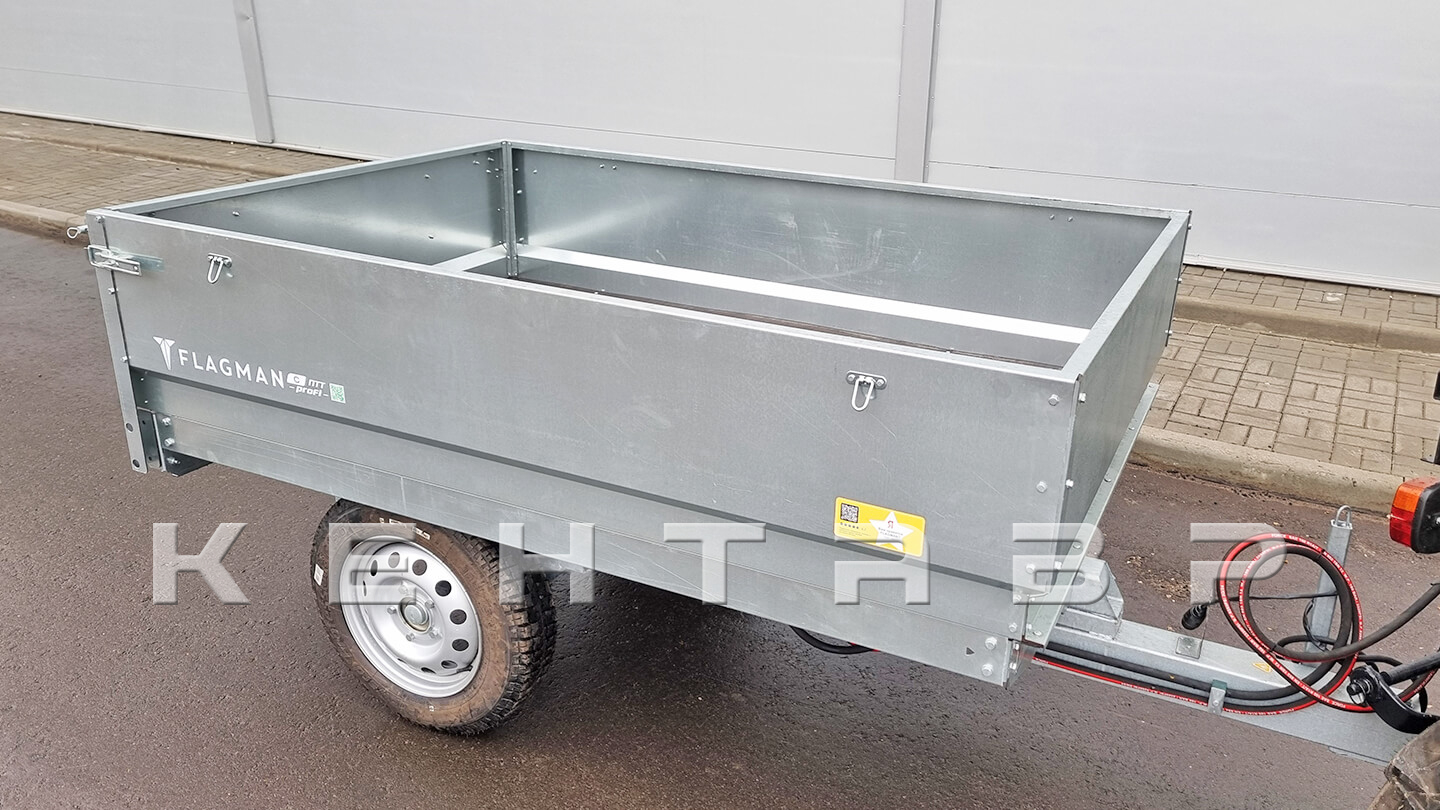 Прицеп Flagman | Флагман C/ПТТ — 1,5 с ПСМ к трактору (самосвальный)