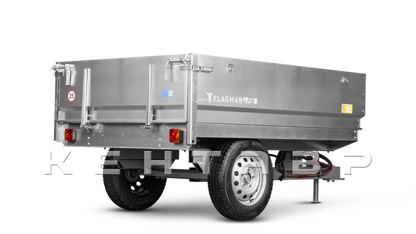 Прицеп Flagman | Флагман C/ПТТ — 1,5 с ПСМ к трактору (самосвальный)