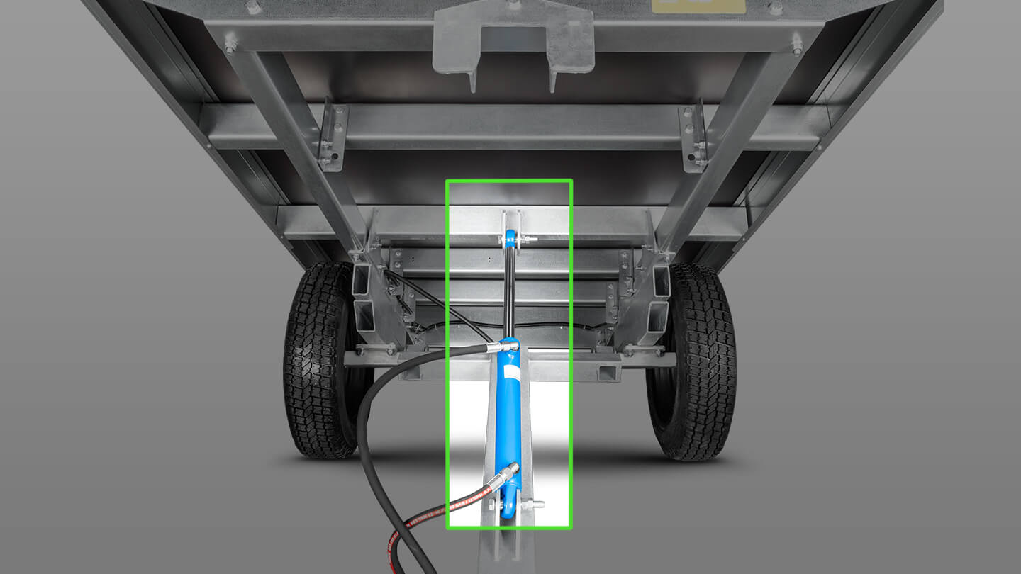 Прицеп Flagman | Флагман C/ПТТ — 1,5 с ПСМ к трактору (самосвальный) 0