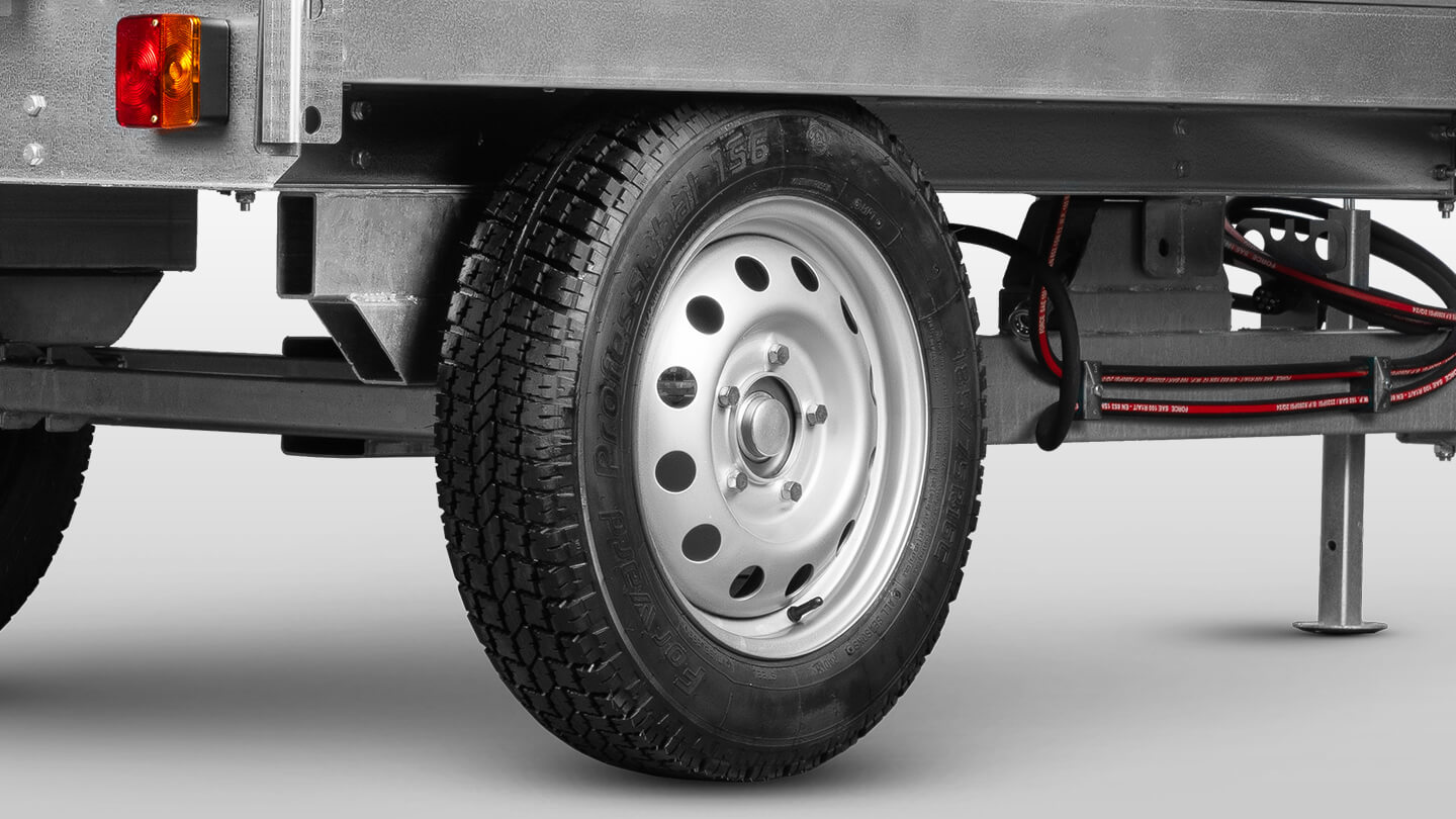 Прицеп Flagman | Флагман C/ПТТ — 1,5 с ПСМ к трактору (самосвальный) 0