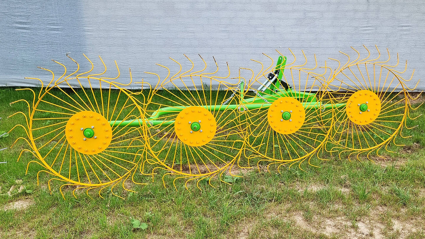 Грабли-сеноворошилки Flagman | Флагман RR-04 0