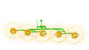 Грабли-сеноворошилки Flagman | Флагман RR-05