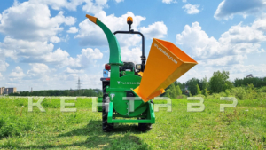 Измельчитель веток коммунальный Flagman | Флагман BX 42S + (кардан 120см/6х6/усиленный/со шпонкой)