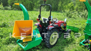 Измельчитель веток коммунальный Flagman | Флагман BX 42S + (кардан 120см/6х6/усиленный/со шпонкой)