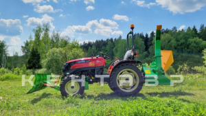 Измельчитель веток коммунальный Flagman | Флагман BX 42S + (кардан 120см/6х6/усиленный/со шпонкой)