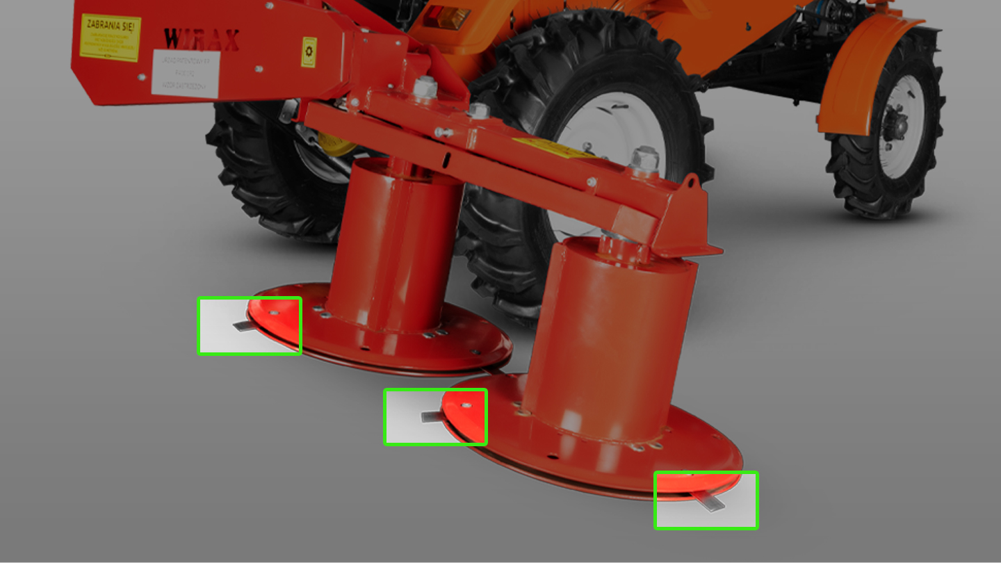 Косилка роторная Wirax | Виракс Z-069/1 (1,65 м) 0