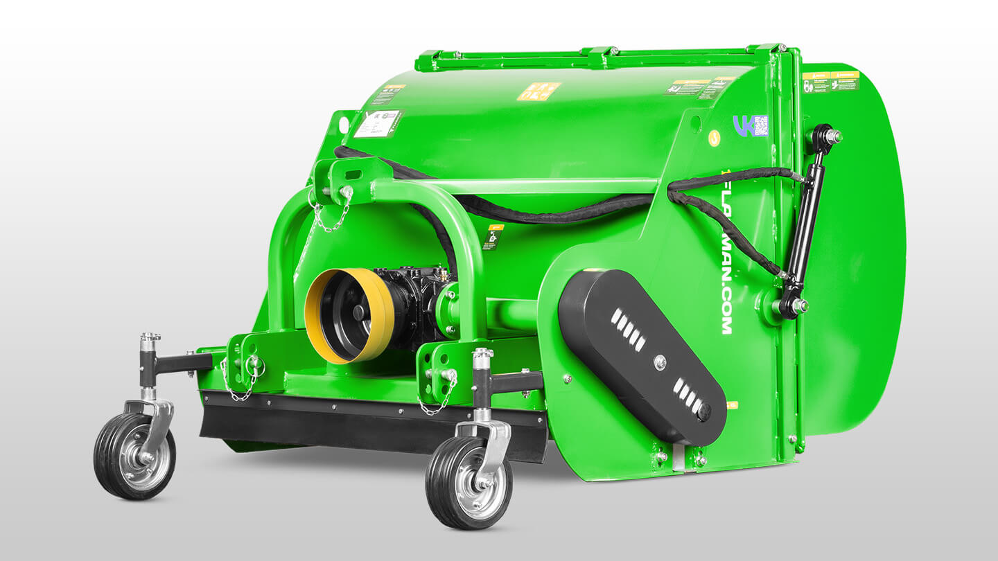 Косилка-измельчитель молотковая с мусоросборником (Мульчер) Flagman | Флагман MG (1,2 м) 0