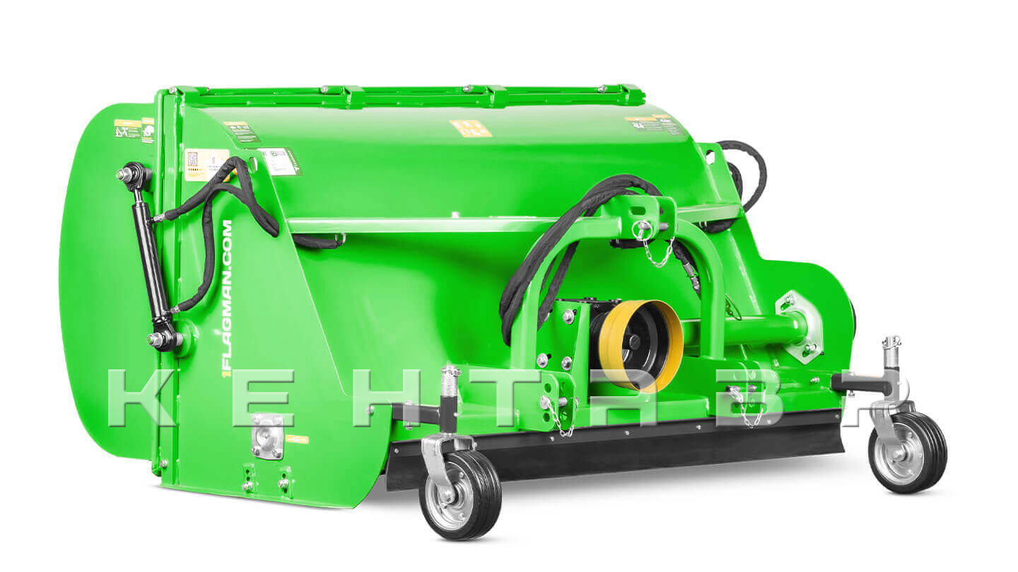 Косилка-измельчитель молотковая с мусоросборником (Мульчер) Flagman | Флагман MG (1,6 м)