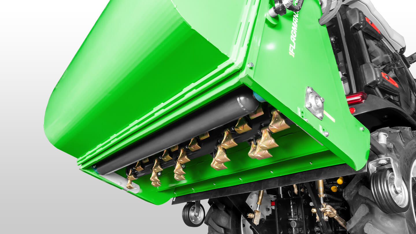 Косилка-измельчитель молотковая с мусоросборником (Мульчер) Flagman | Флагман MG (1,6 м) 0