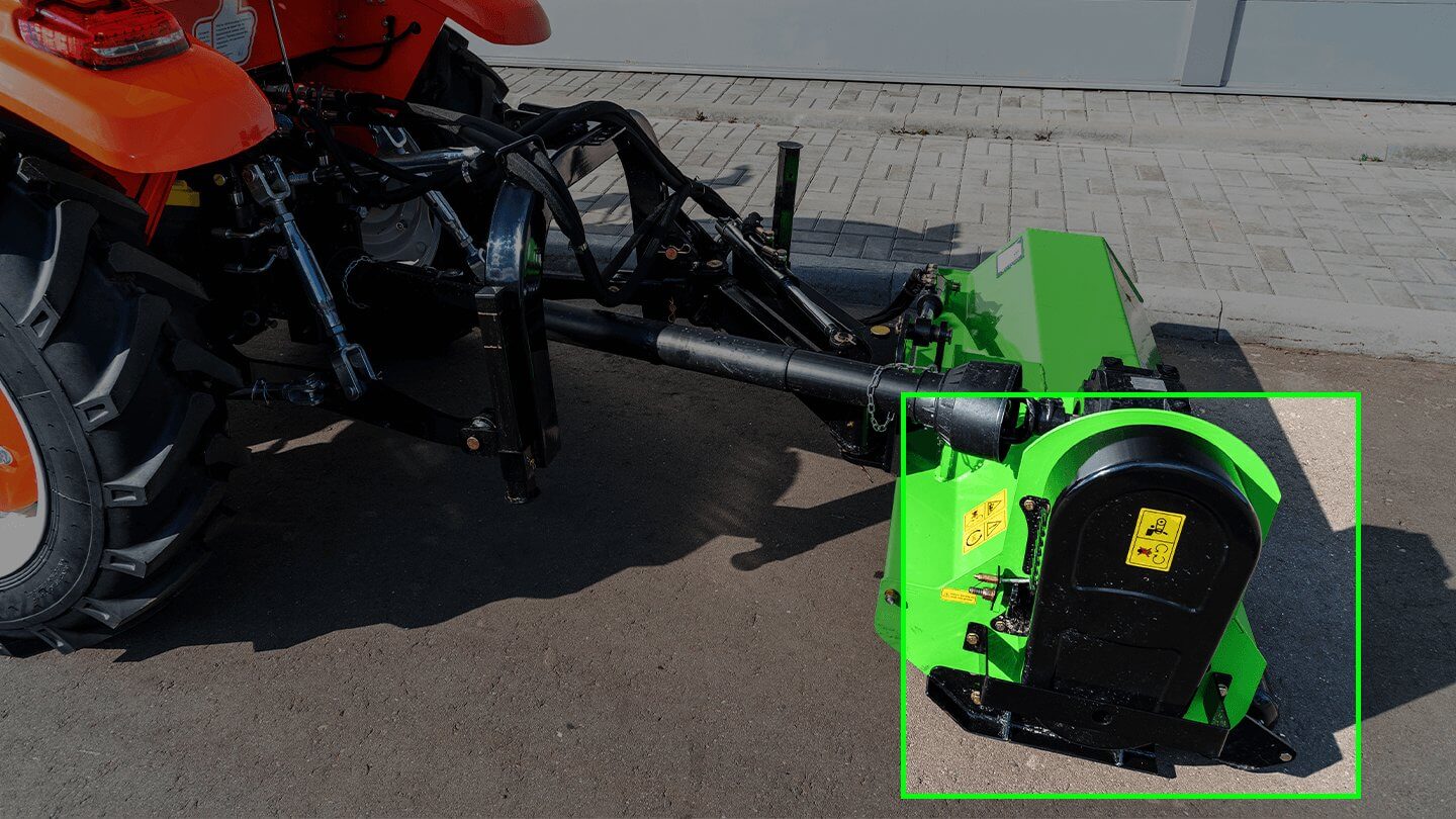 Косилка-измельчитель молотковая с гидр. манипулятором (Мульчер) Flagman | Флагман MGM (1,4) 0