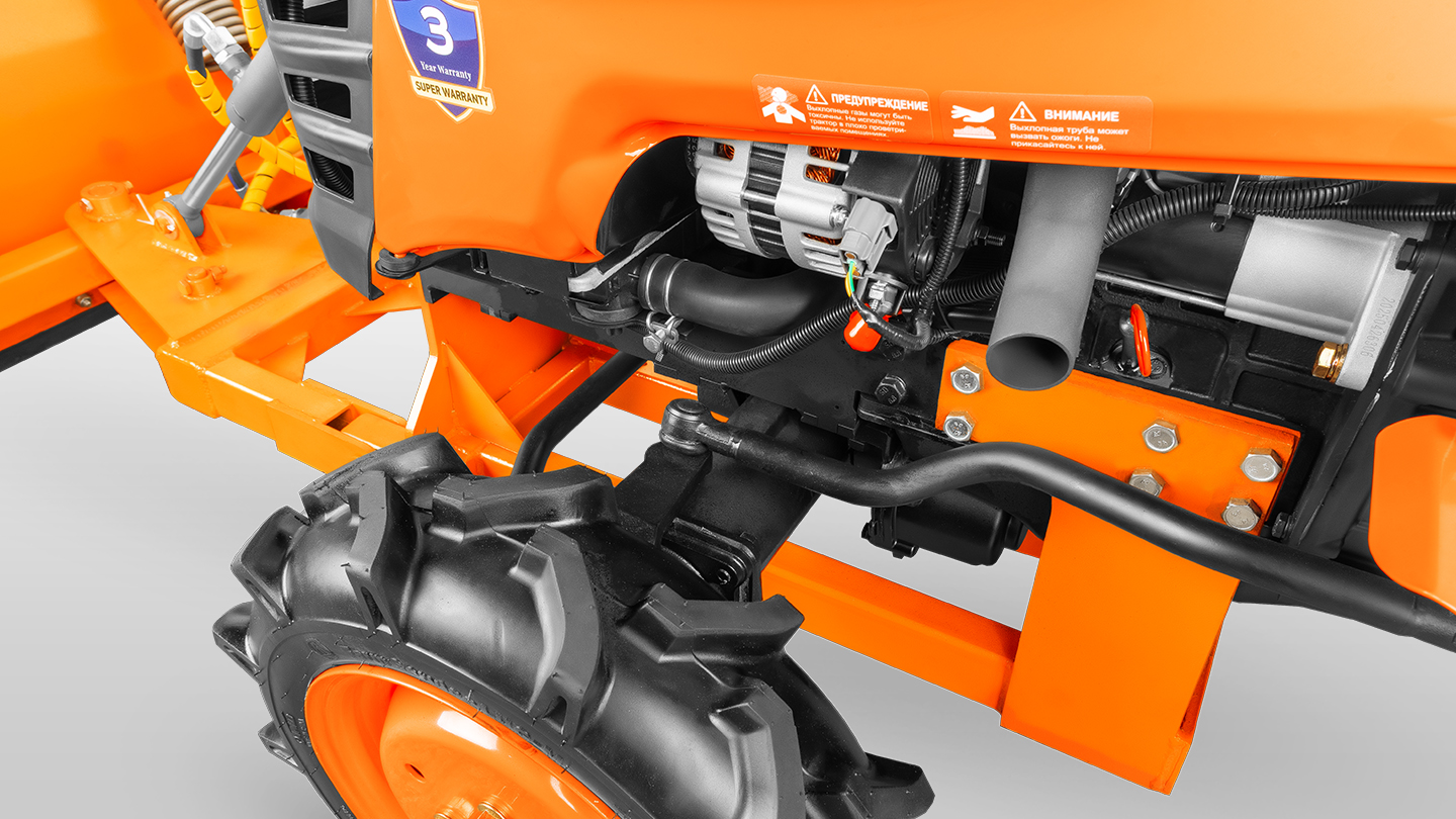 Отвал Flagman | Флагман к трактору Кентавр MASTER Т-4К с пружинными амор. и гидропов. (1,2 м) 1