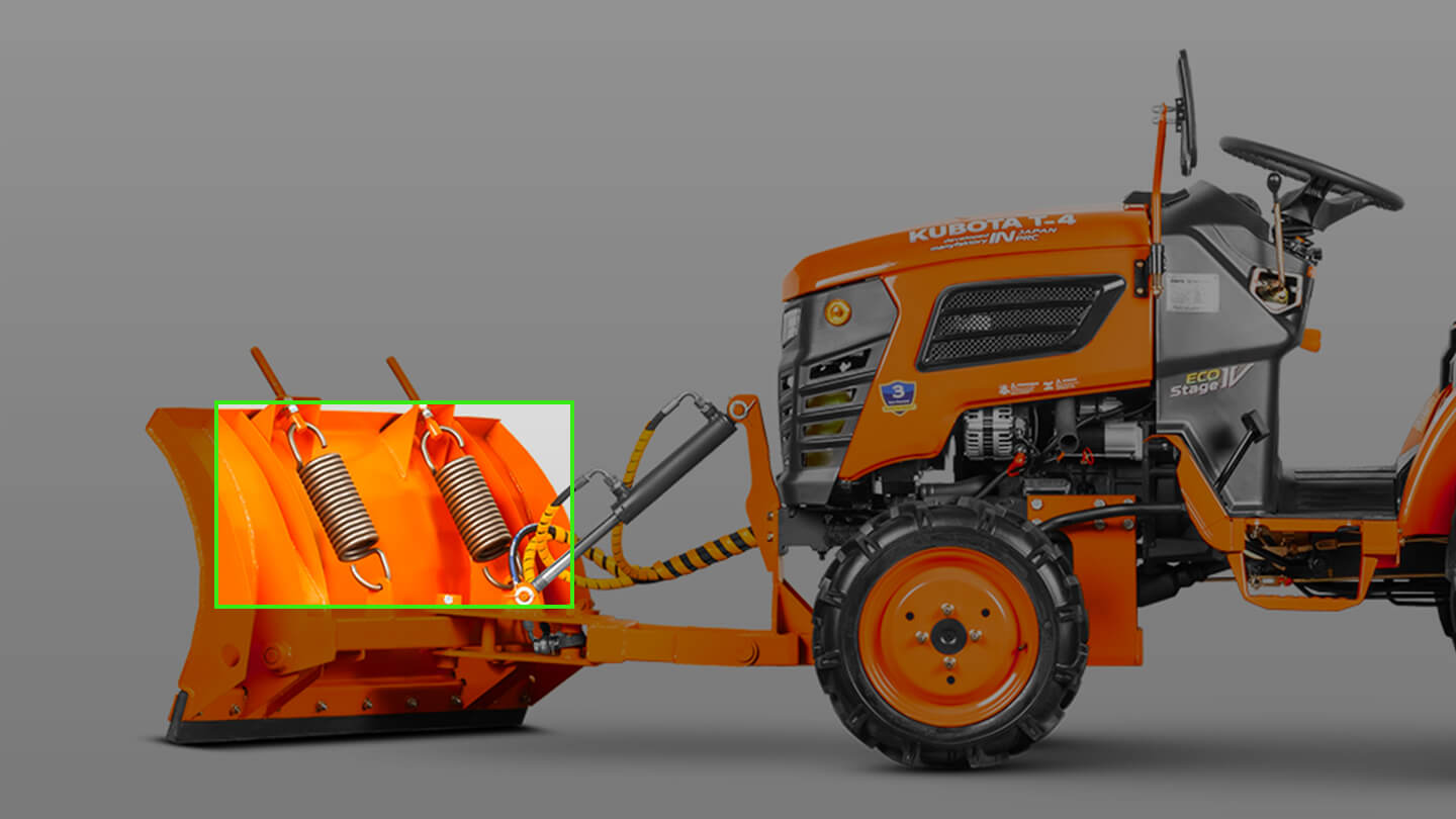 Отвал Flagman | Флагман к трактору Кентавр MASTER Т-4К с пружинными амор. и гидропов. (1,2 м) 0