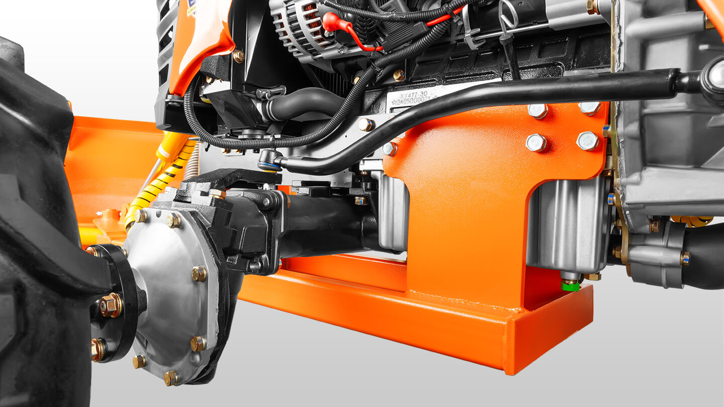 Отвал Flagman | Флагман к трактору Кентавр MASTER Т-5К/344 с пружинными амор. и гидропов. (1,2 м) 1