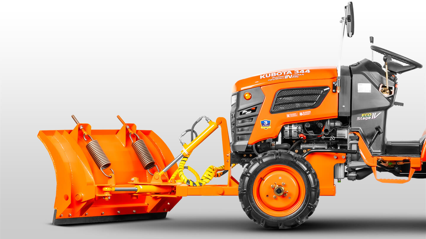 Отвал Flagman | Флагман к трактору Кентавр MASTER Т-5К/344 с пружинными амор. и гидропов. (1,2 м) 0