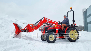 Отвал Flagman | Флагман 03 FP к фронтальному погрузчику с пружинными амор. и гидроповоротом (1,6 м)