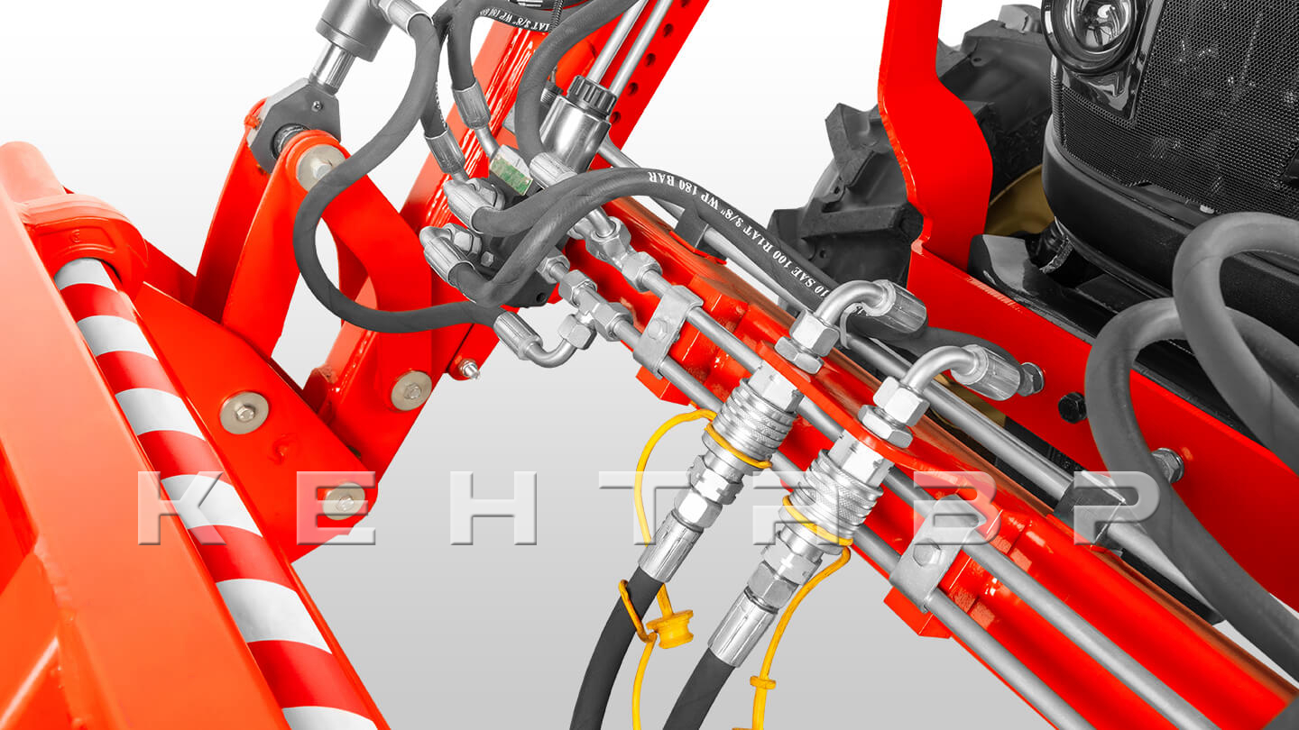 Отвал Flagman | Флагман 03 FP к фронтальному погрузчику с пружинными амор. и гидроповоротом (1,6 м)