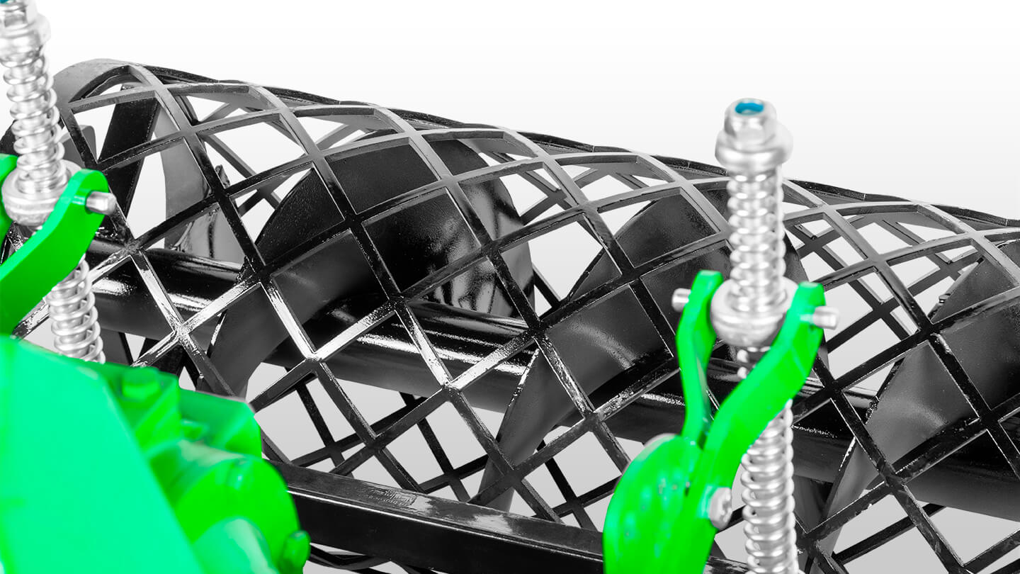 Каток сетчатый для почвофрезы Flagman | Флагман PRO 1400 (1,4 м) 0