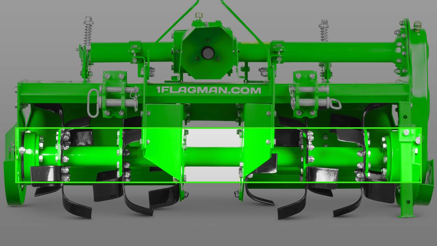 Почвофреза междурядная Flagman | Флагман PRO 1400 (1,4 м) 0
