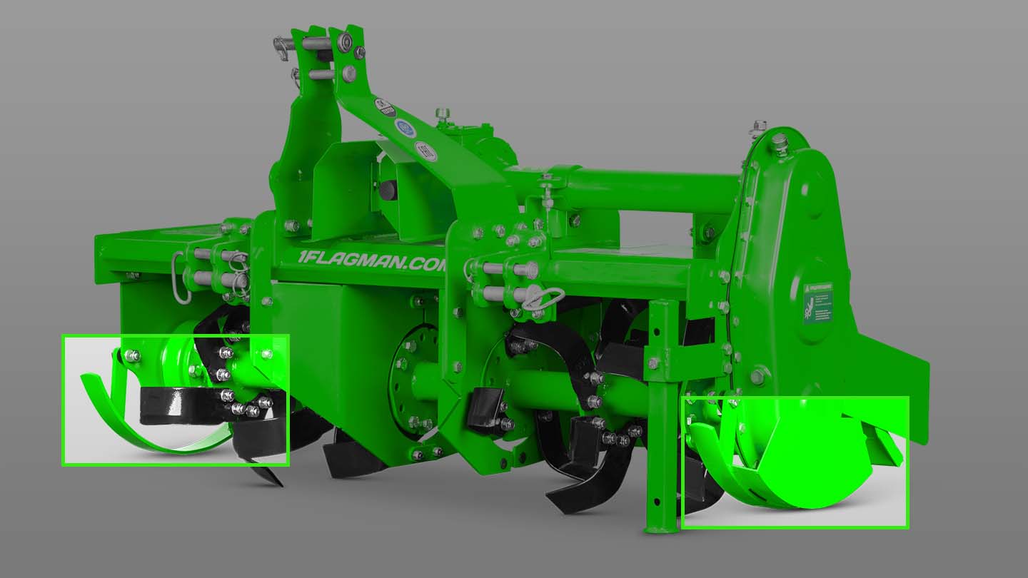 Почвофреза междурядная Flagman | Флагман PRO 1400 (1,4 м) 0