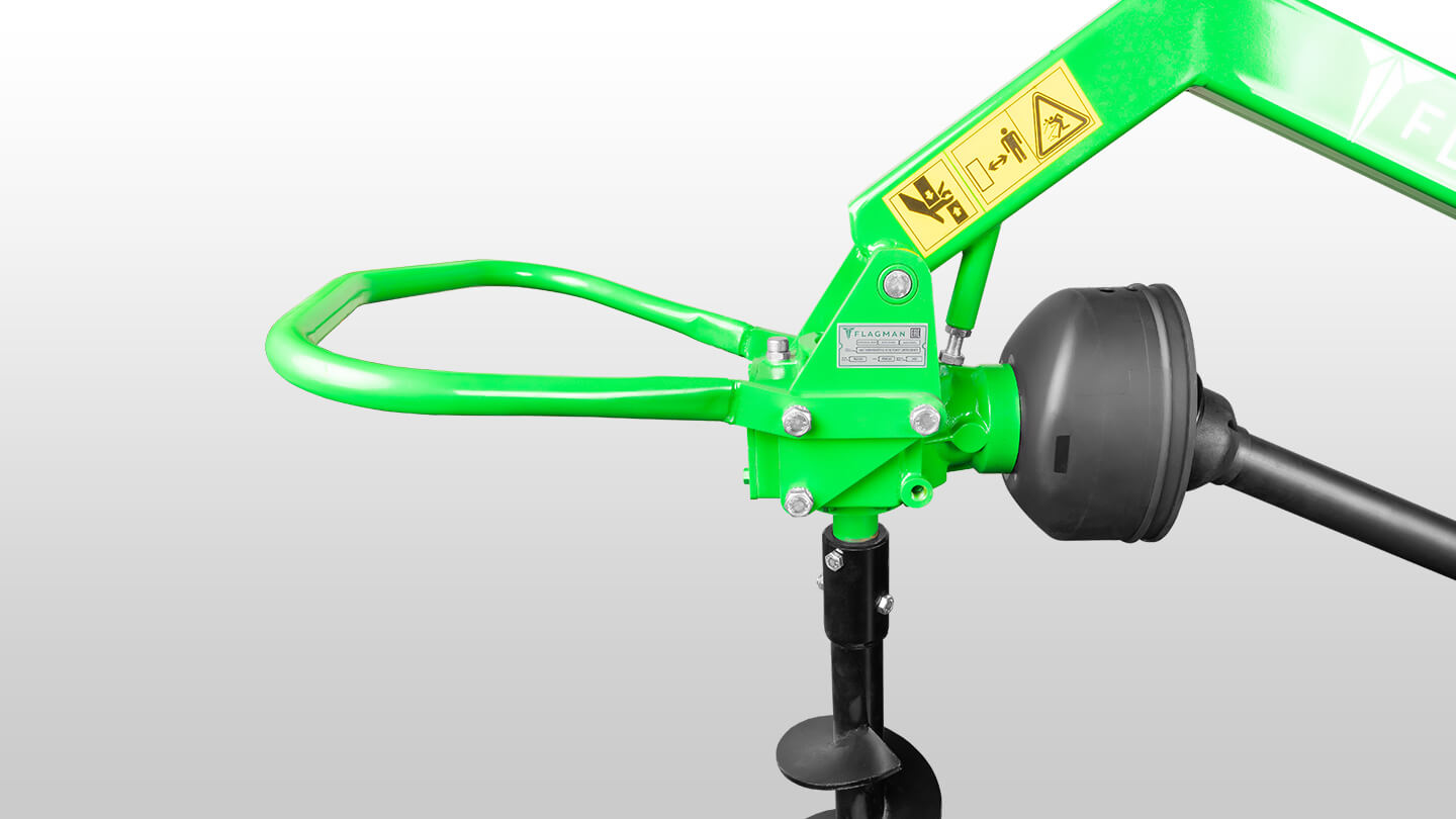 Земляной бур Flagman | Флагман M2 20/60 + (кардан 120см/6х6/усиленный/со шпонкой) 0