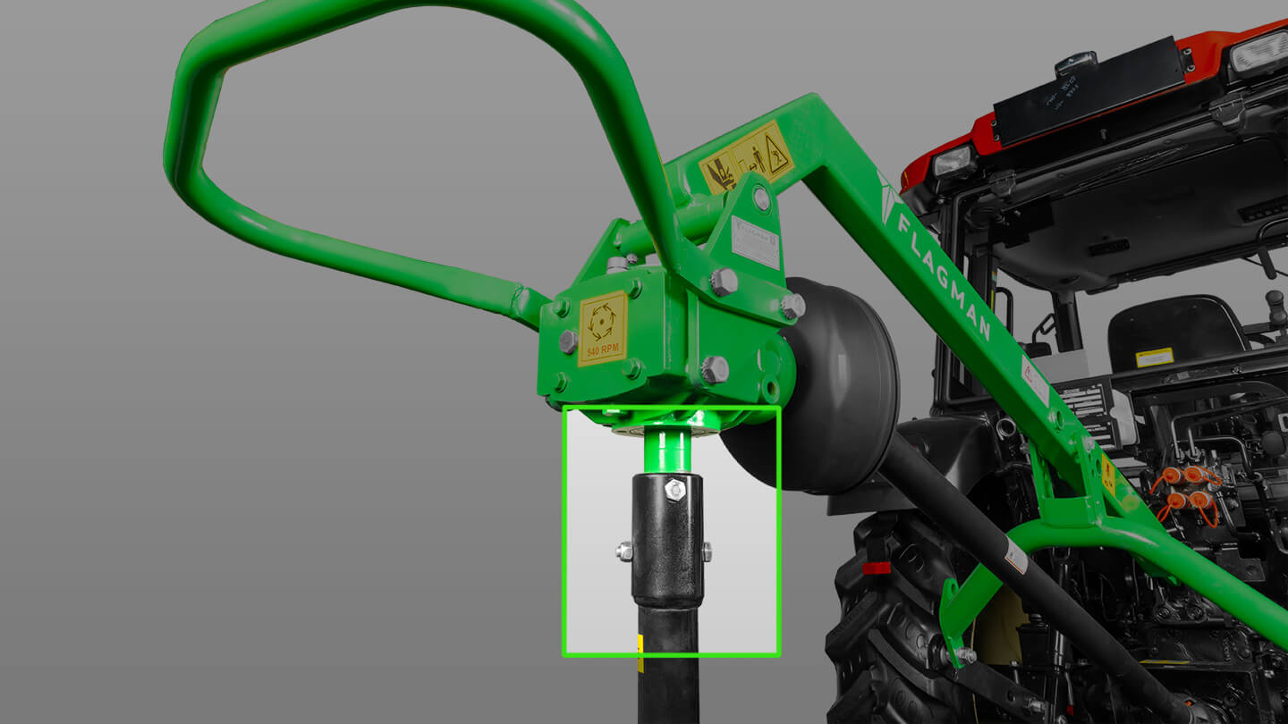 Земляной бур Flagman | Флагман M2 20/60 + (кардан 120см/6х6/усиленный/со шпонкой) 0