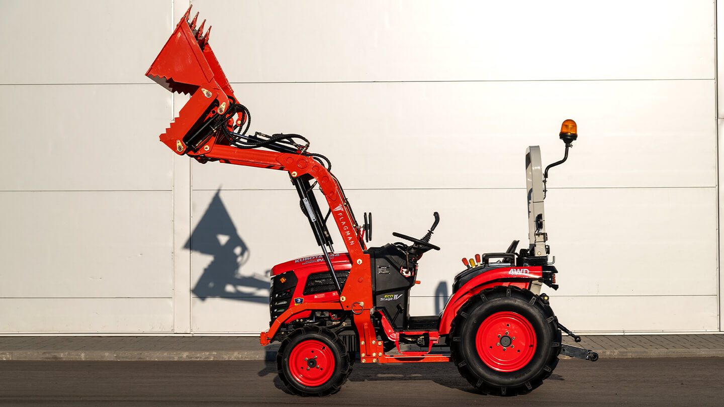 Фронтальный погрузчик Flagman | Флагман PRO Кентавр MASTER Т-5K/344-400 (челюстной c джойстиком) 0