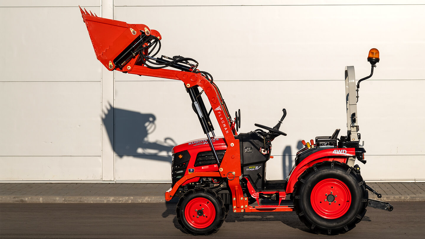 Фронтальный погрузчик Flagman | Флагман PRO Кентавр MASTER Т-5K/344-400 (челюстной c джойстиком) 0