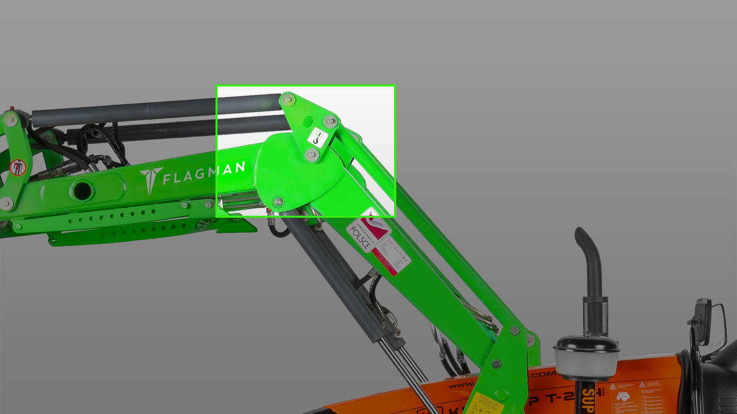 Фронтальный погрузчик Flagman | Флагман PRO Кентавр Т-244/254 PRO-500 (челюстной) 0