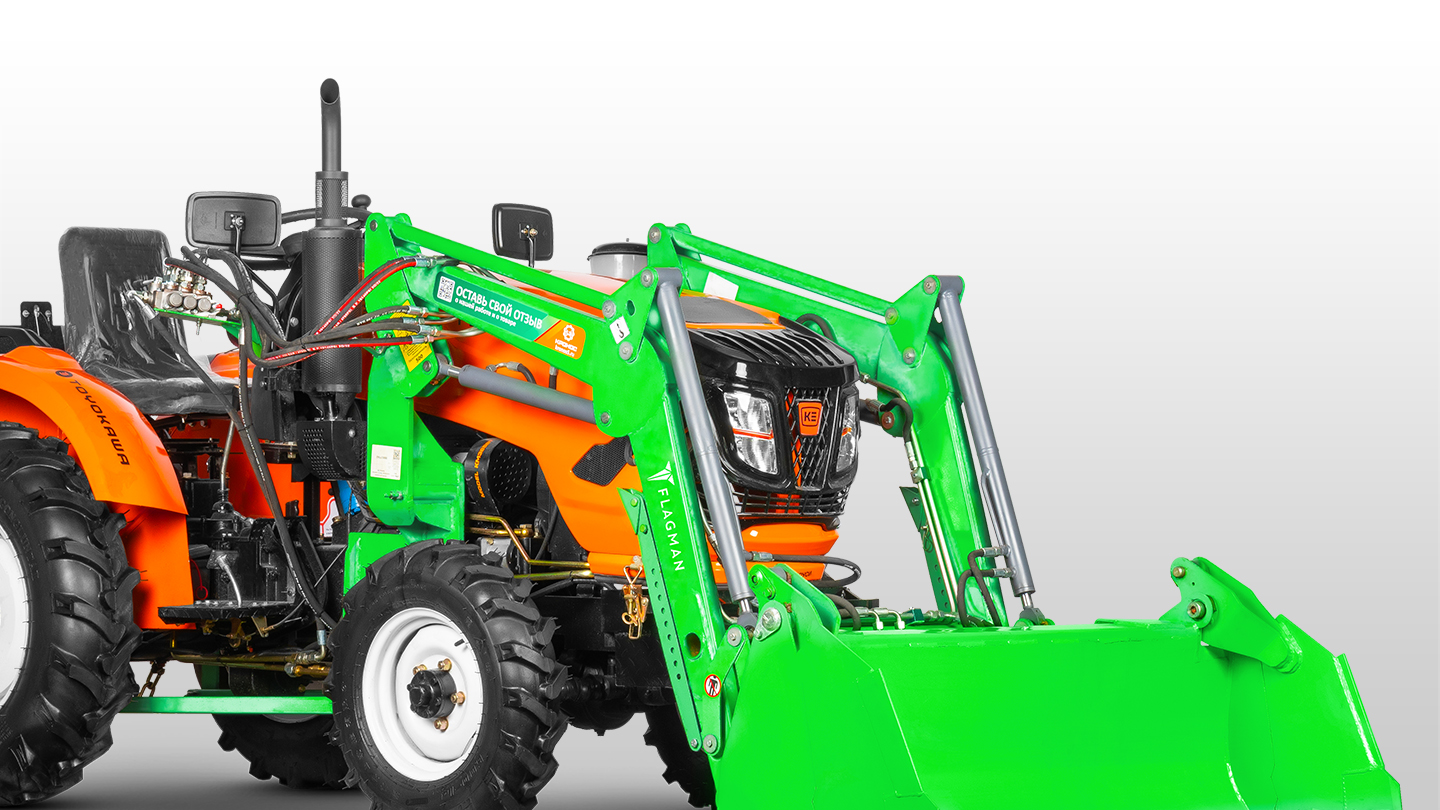 Фронтальный погрузчик Flagman | Флагман PRO Кентавр Т-244/254 PRO-500 (челюстной) 0