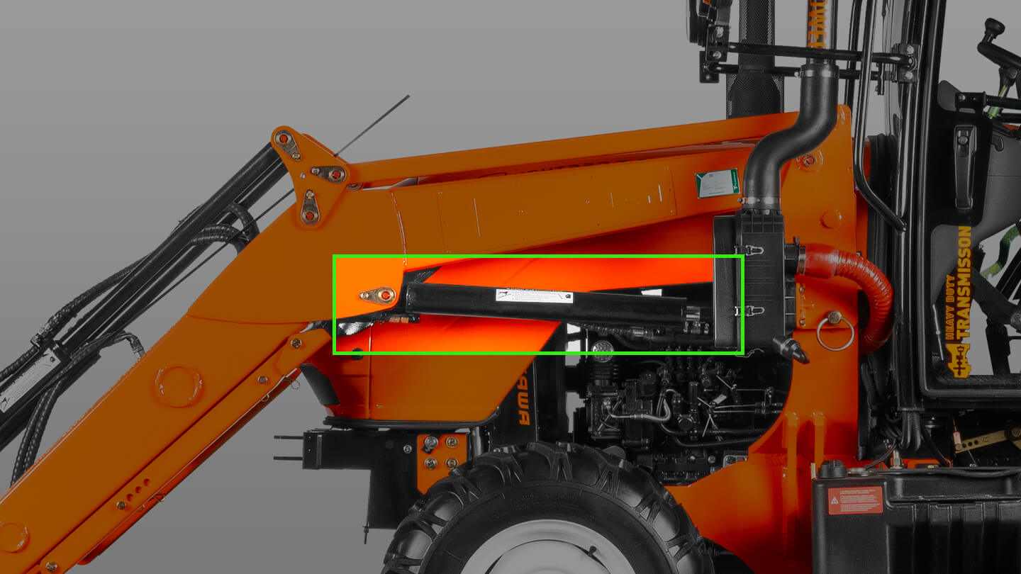 Фронтальный погрузчик Flagman | Флагман LONG Кентавр Т-654 G2 PRO-500 (челюстной c джойстиком) 0