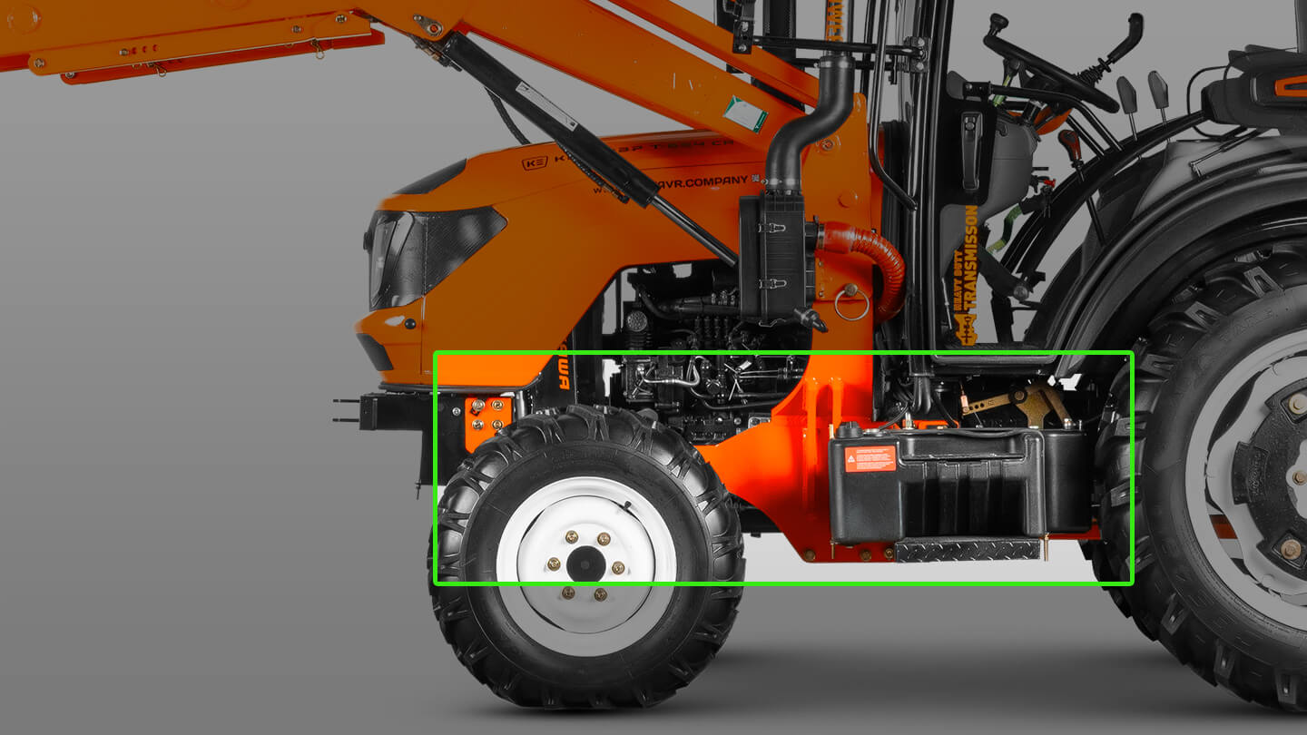 Фронтальный погрузчик Flagman | Флагман LONG Кентавр Т-654 G2 PRO-500 (челюстной c джойстиком) 0