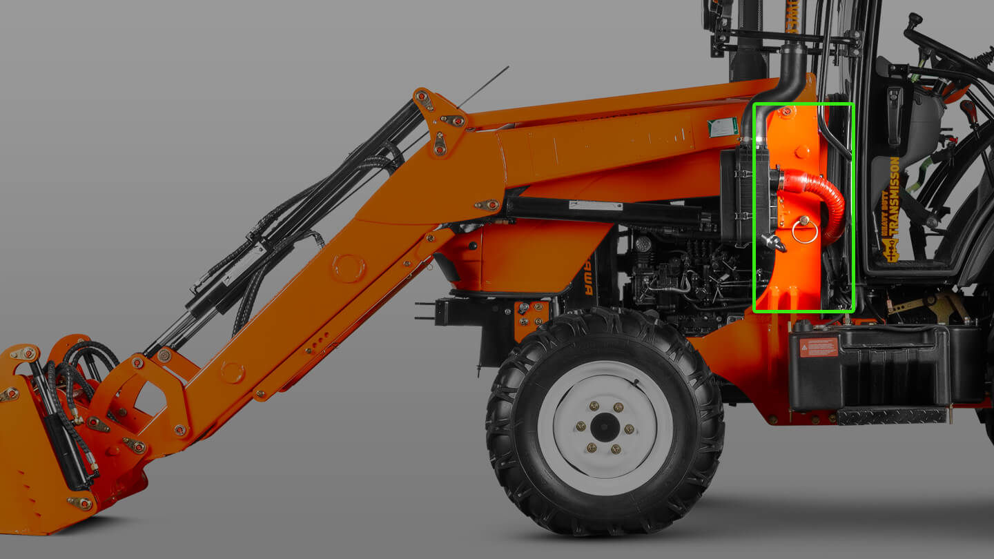 Фронтальный погрузчик Flagman | Флагман LONG Кентавр Т-654 G2 PRO-500 (челюстной c джойстиком) 0