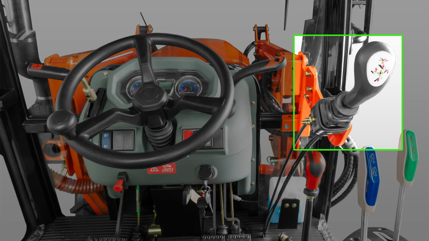 Фронтальный погрузчик Flagman | Флагман LONG Кентавр Т-654 G2 PRO-500 (челюстной c джойстиком) 0