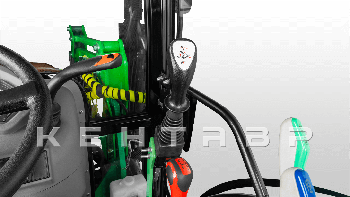 Фронтальный погрузчик Flagman | Флагман PRO Кентавр Т-654 G2 PRO-500 (челюстной c джойстиком)