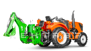 Навесной экскаватор Flagman | Флагман LW6 + захват механический